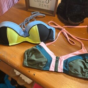 Victoria, secrets, bathing suit tops